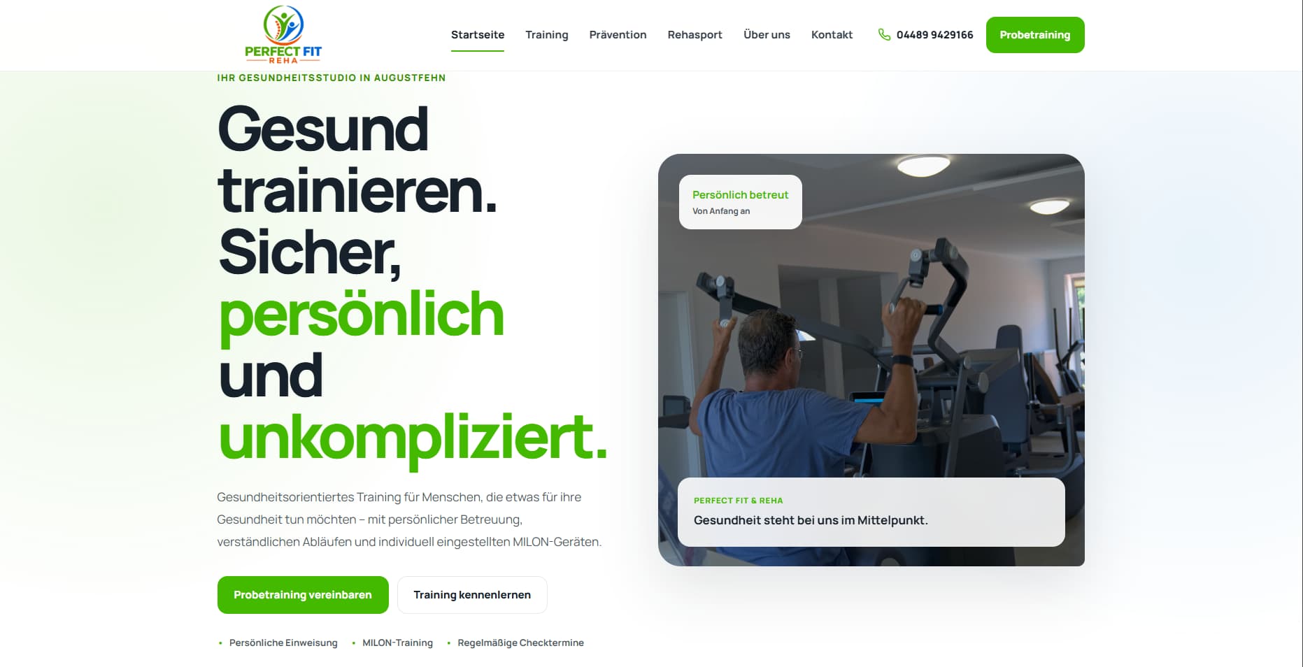 Perfect Fit – Website & digitaler Auftritt